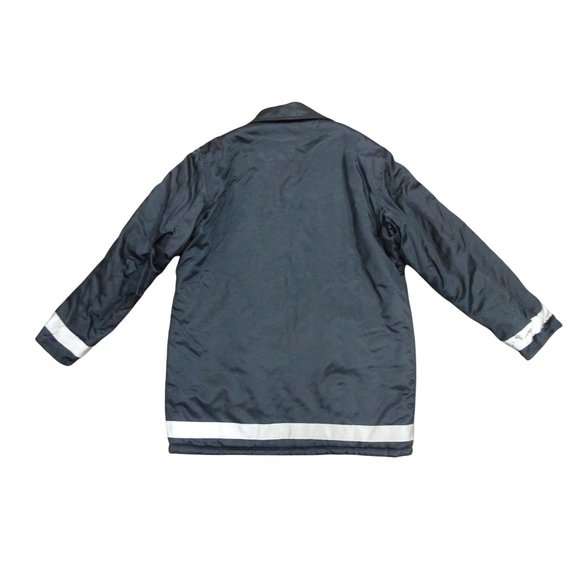 Antler Uniform Jacket Reflective Band Zipper Quilted Interior Size 46 - Picture 2 of 9